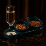 Triple gamelle pour chat et chien