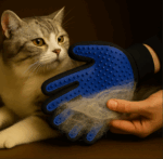 Gants de Toilettage en Silicone pour Chiens et Chats