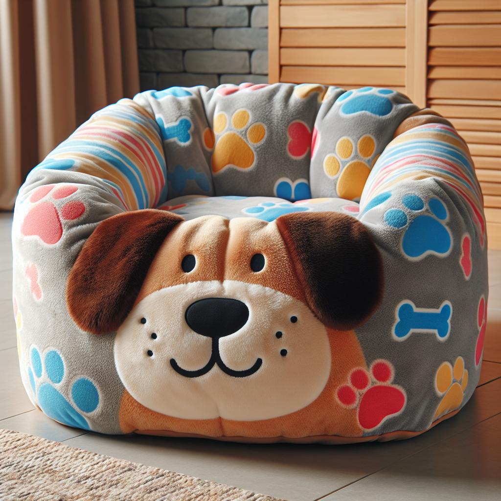 Coussin moelleux pour chien