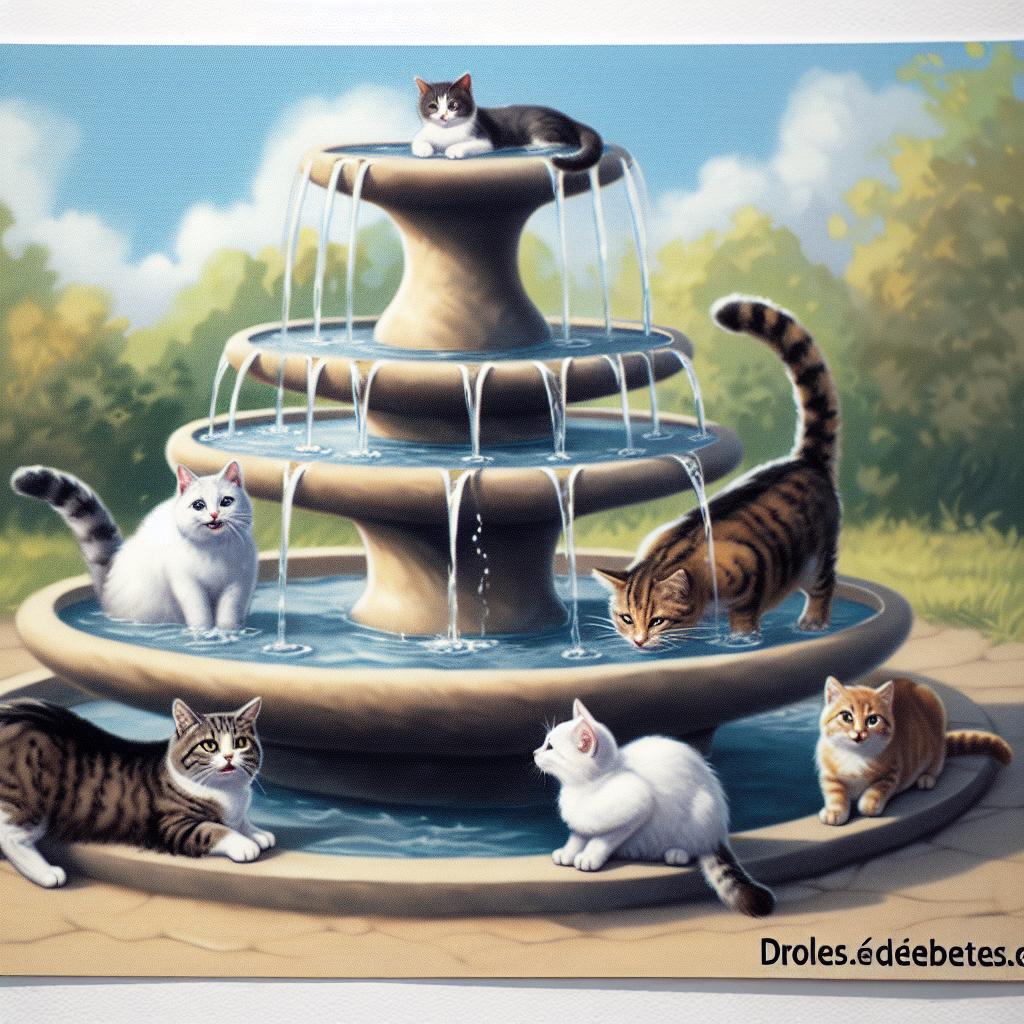Fontaine à eau pour chats