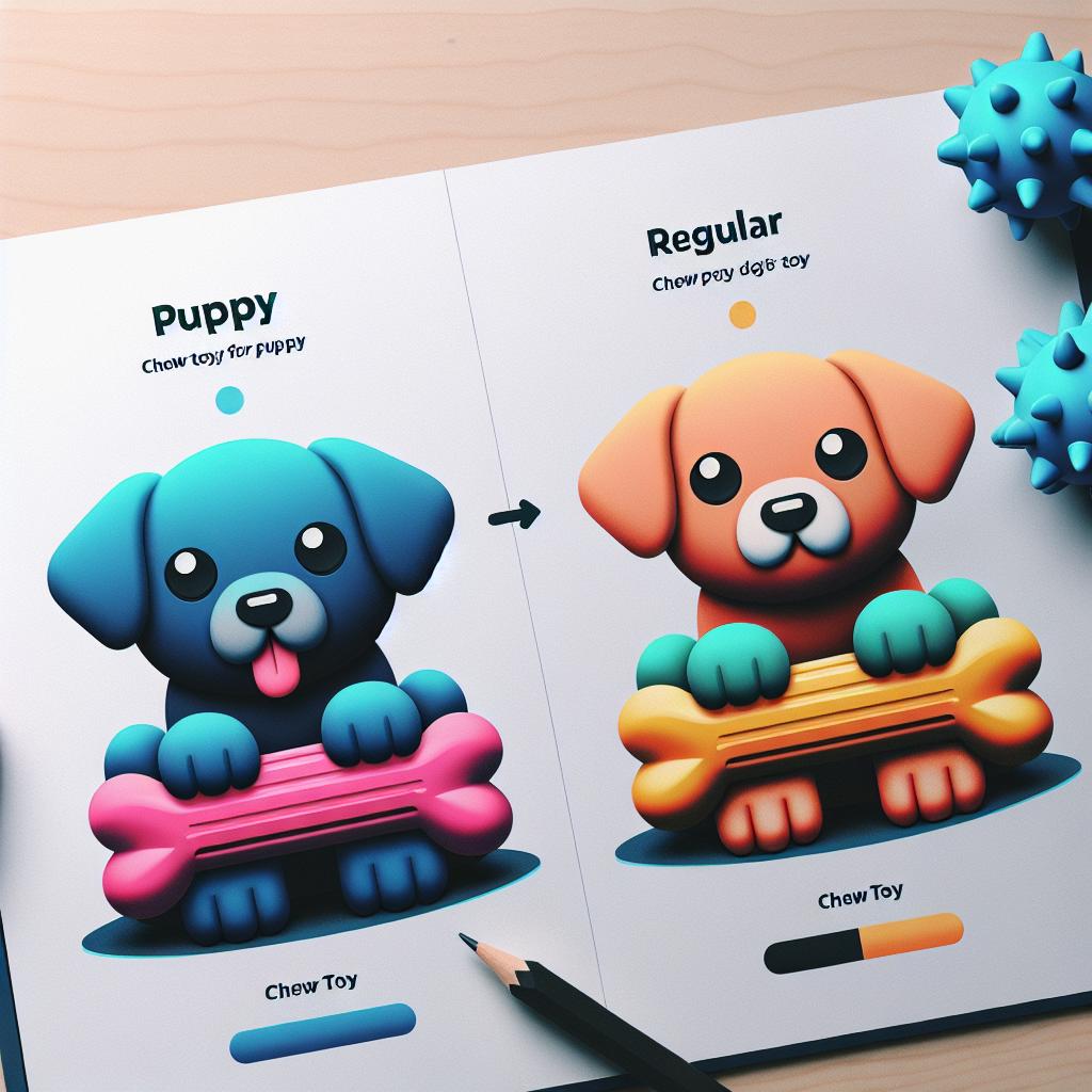 Jouet à mâcher pour chiot