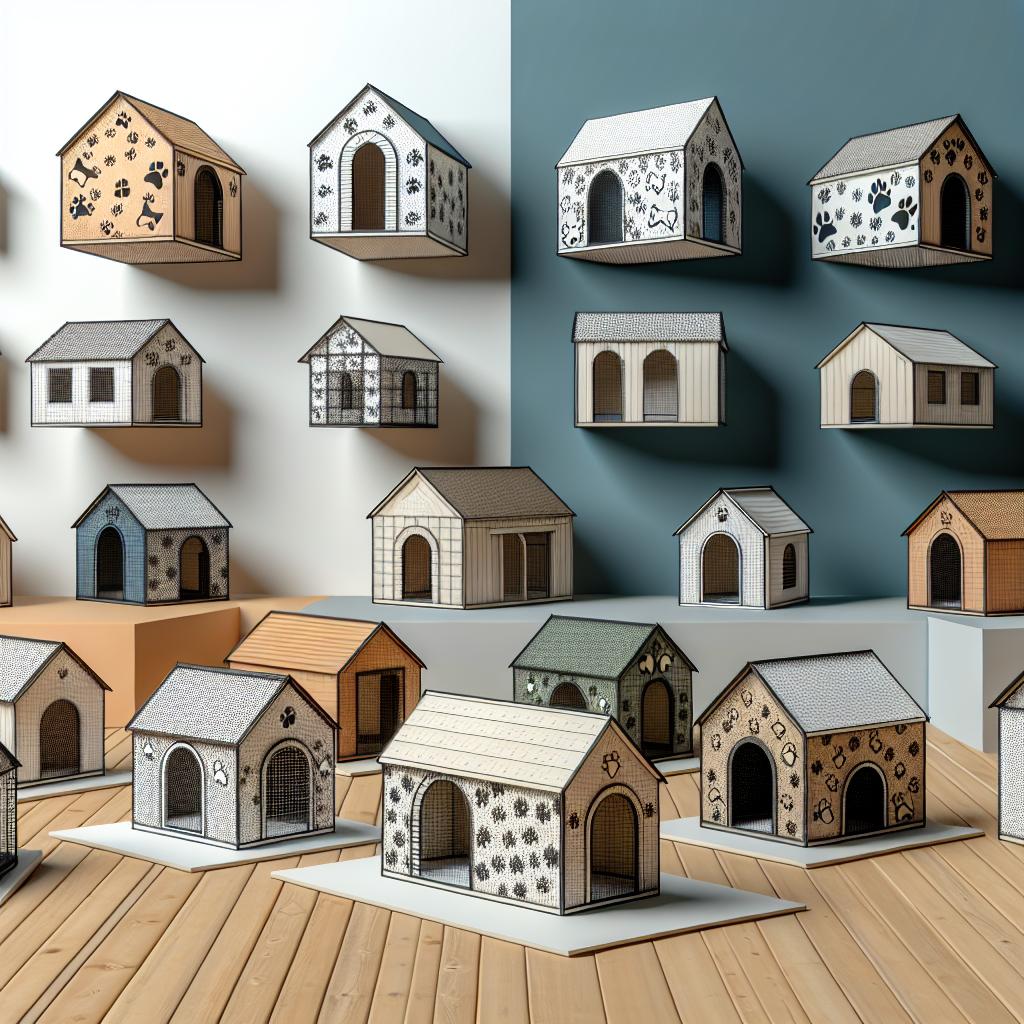 Niches pliables pour chien