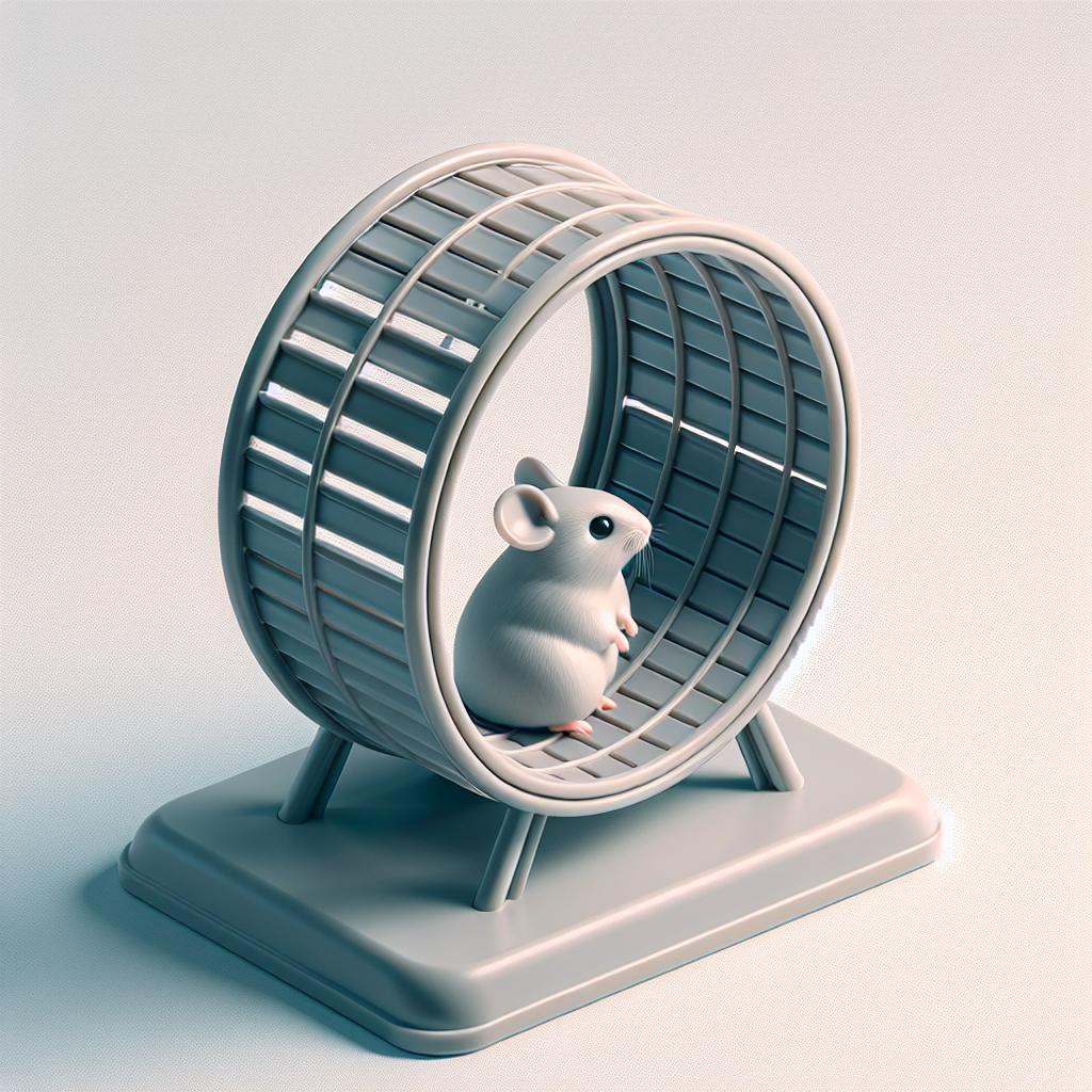 Roue silencieuse pour hamster