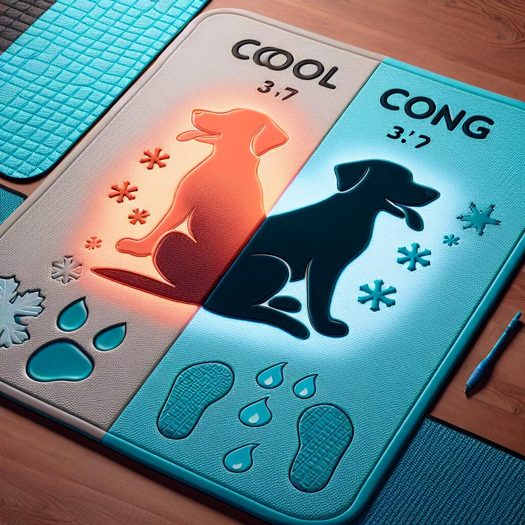 Tapis rafraîchissant pour chiens