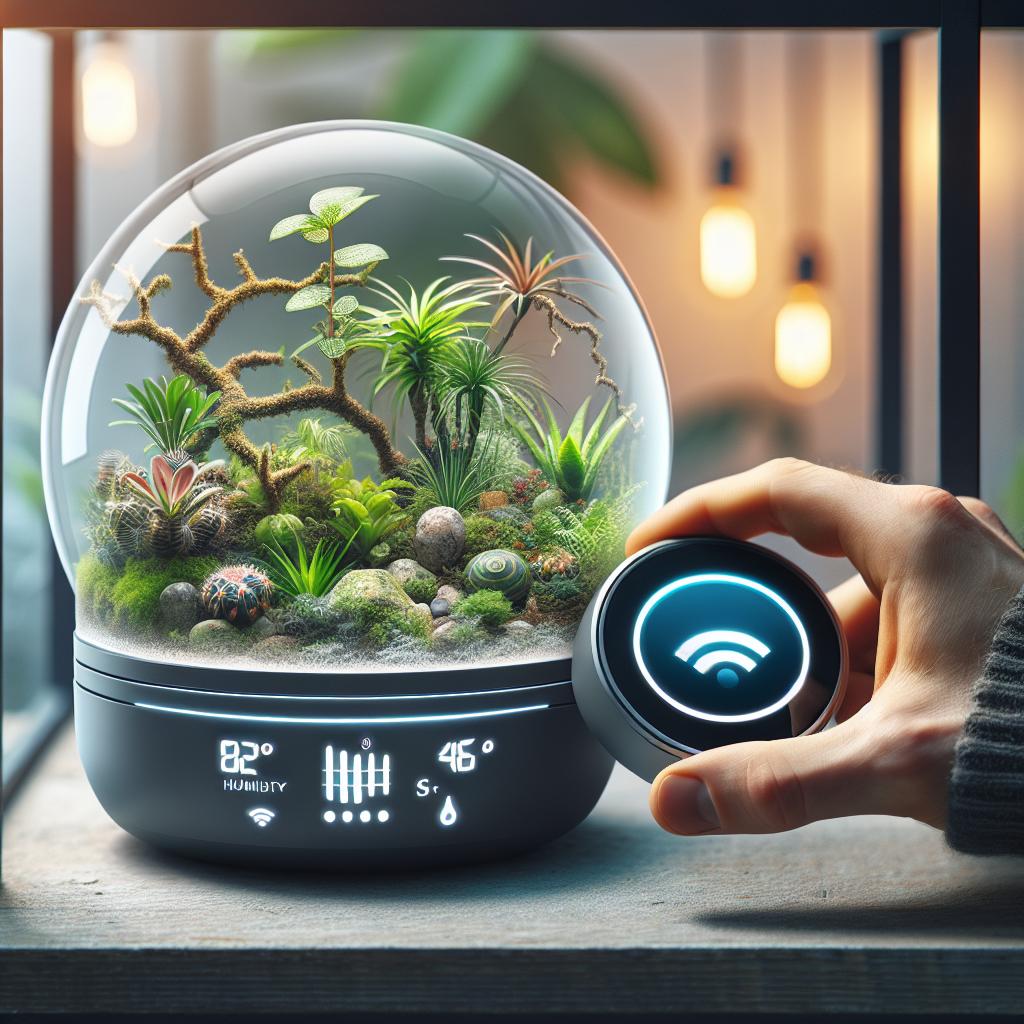 Thermostat intelligent pour terrarium